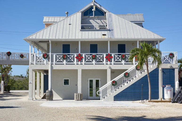 Lodge Exterior - Rear - Big Pine Key Fishing Lodge