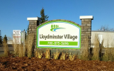 Lloydminster new welcome sign