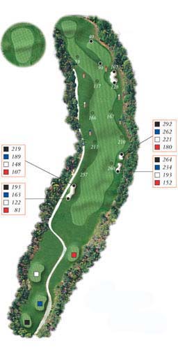 Point Sebago Golf Course Hole 1