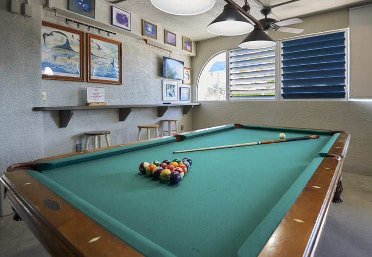 Billiards - Rec Hall - Big Pine Key Fishing Lodge