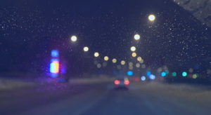 Unfocused Eyes While Driving At Night