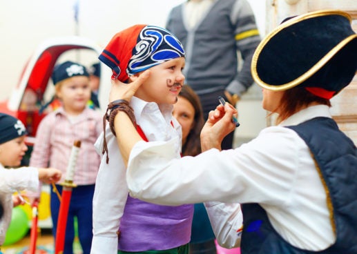 Face Painting Pirates